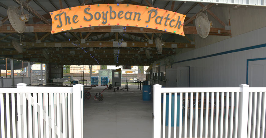 The Soybean Patch in Norborne, Mo., has a new concrete floor