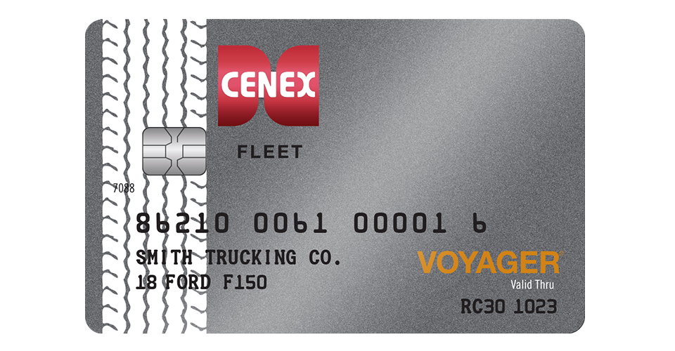 Cenex Voyager Fleet credit card