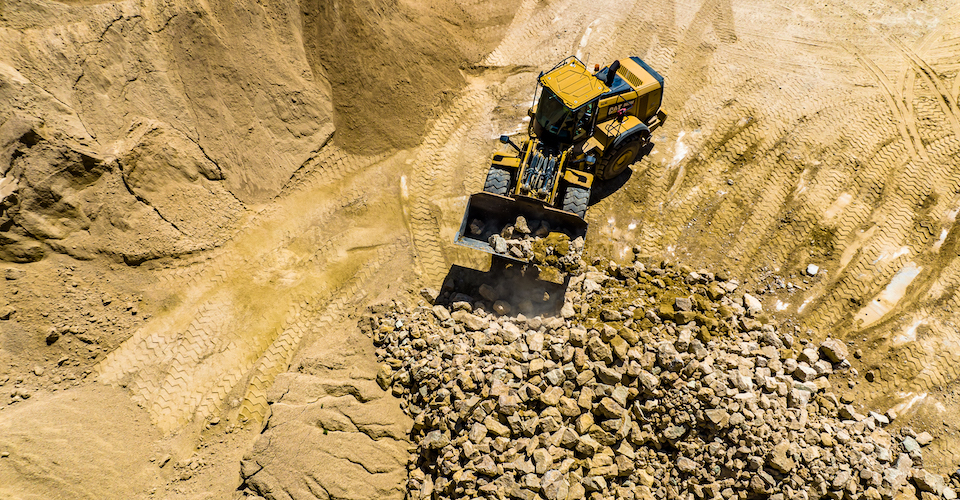 Heavy construction work