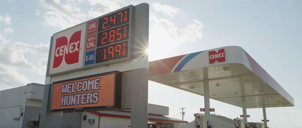 Cenex station in Redfield, SD