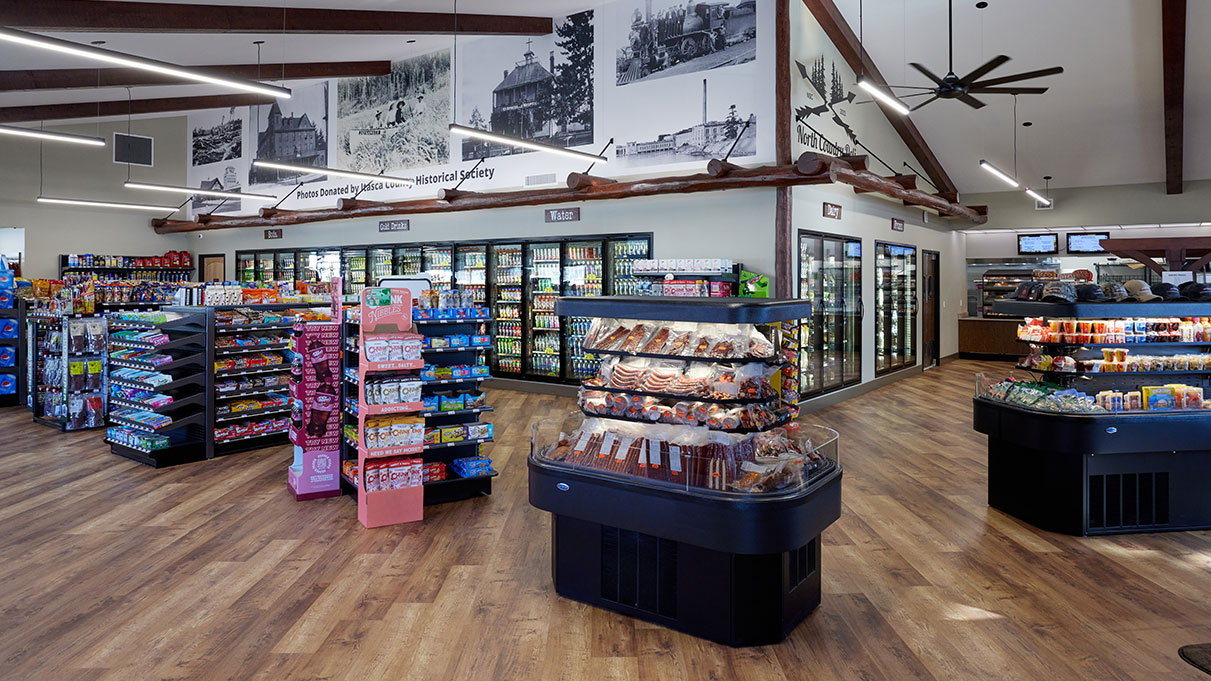 Cenex convenience store interior