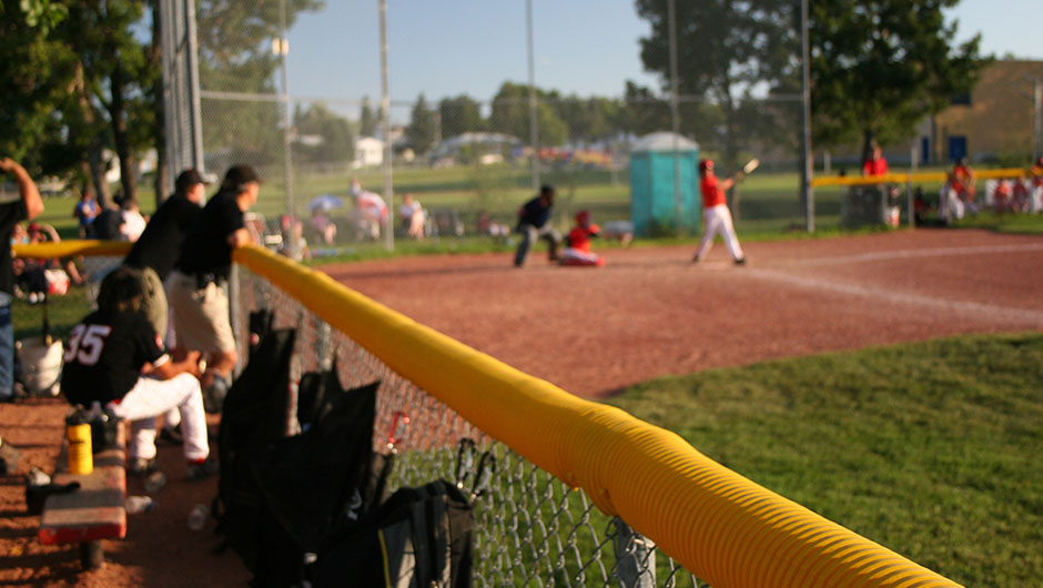 Youth baseball game