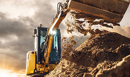 Construction digging